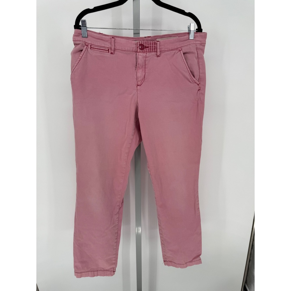 Hyphen Pilcro‎ and the Letterpress Pink Slim Fit Cropped Pants Women's Size 31